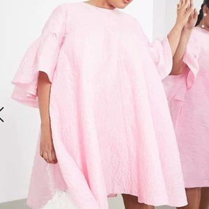 ASOS Trapeze Mini dress in candy pink